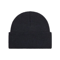 Ara Beanie, Extra-fine Merino Wool, Navy-Huer og Beanies-Nitto Knitwear-Motorious Copenhagen