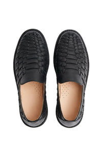 Arakflex Wowen Leather Loafers, 900 Black (Nero)-Sko og støvler-Astorflex-Motorious Copenhagen