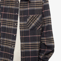 Arquive 72 Check Shirt, Charcoal-Skjorter-Portuguese Flannel-Motorious Copenhagen