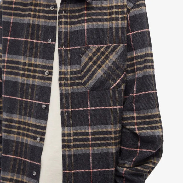 Arquive 72 Check Shirt, Charcoal-Skjorter-Portuguese Flannel-Motorious Copenhagen
