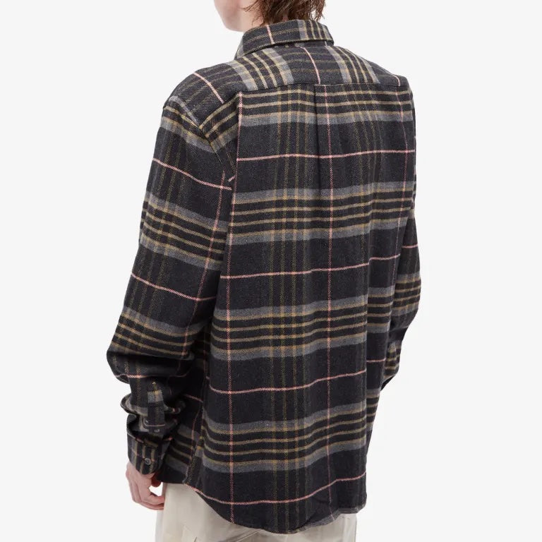 Arquive 72 Check Shirt, Charcoal-Skjorter-Portuguese Flannel-Motorious Copenhagen