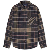 Arquive 72 Check Shirt, Charcoal-Skjorter-Portuguese Flannel-Motorious Copenhagen