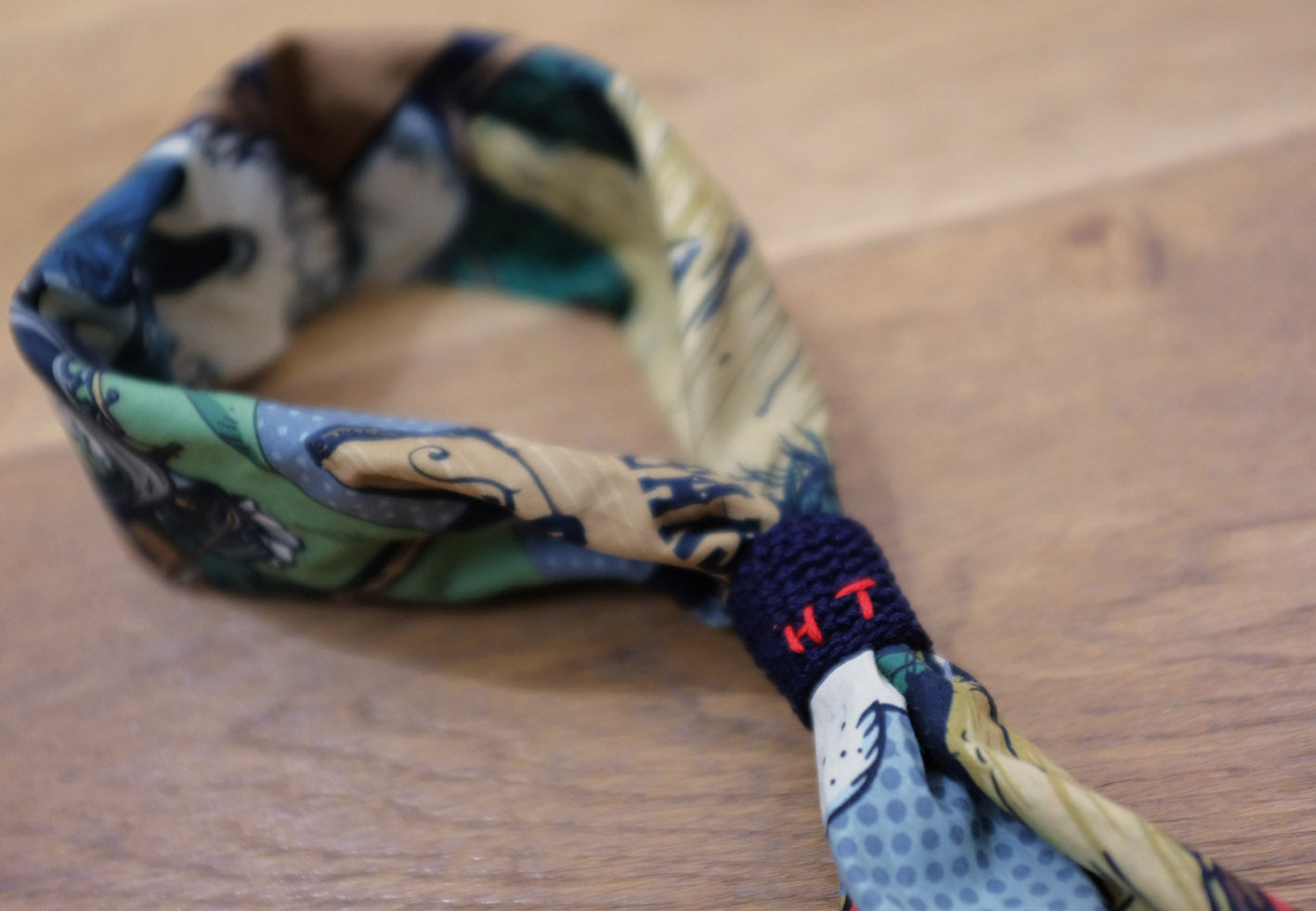 Bandana Loop, Blue-Halstørklæder-Hen's Teeth-Motorious Copenhagen