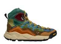 Bankei, High-top Sneakers, Unisex, Beige/Sky/Military-Sko og støvler-Flower Mountain-Motorious Copenhagen