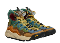 Bankei, High-top Sneakers, Unisex, Beige/Sky/Military-Sko og støvler-Flower Mountain-Motorious Copenhagen