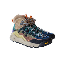 Bankei, High-top Sneakers, Unisex, Black/Navy/Brown-Sko og støvler-Flower Mountain-Motorious Copenhagen