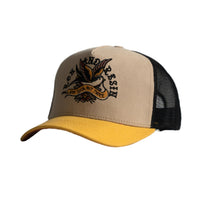 Banner Swallow Trucker Cap, Yellow-Hatte og Caps-Iron & Resin-Motorious Copenhagen