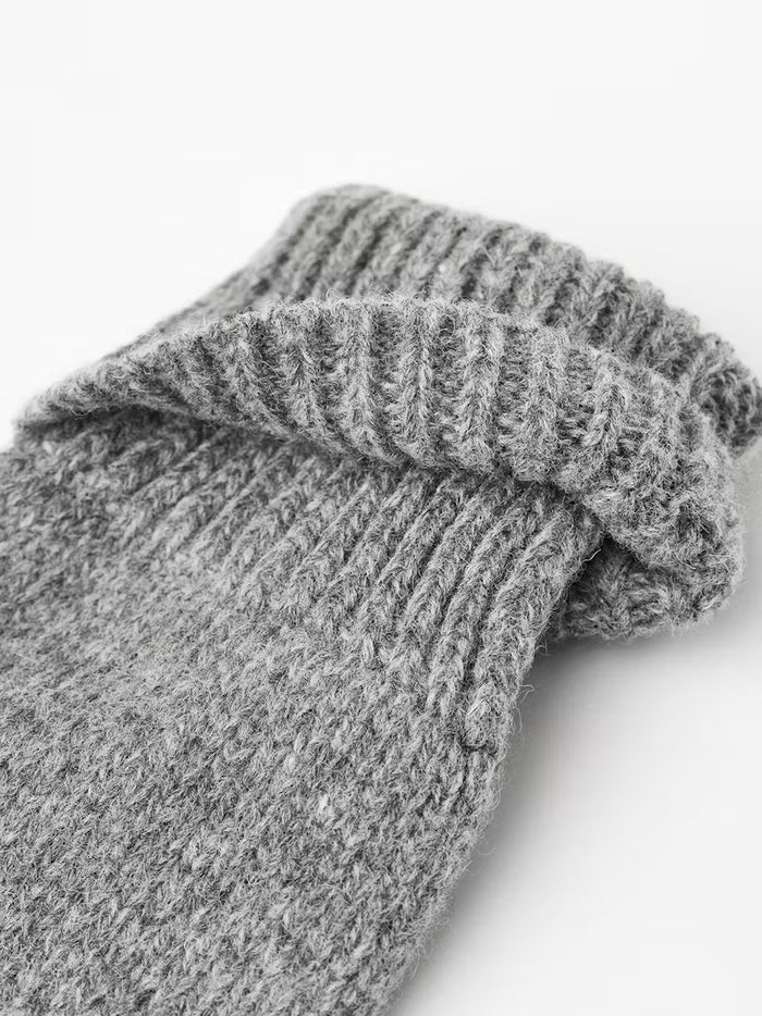 Basic Wool Half Finger, Grey-Handsker-Hestra-Motorious Copenhagen