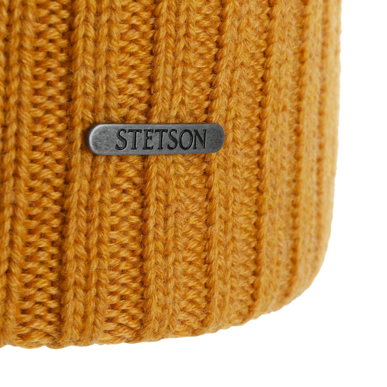 Beanie Merino Wool, Mustard-Huer og Beanies-Stetson-Motorious Copenhagen