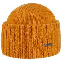 Beanie Merino Wool, Mustard-Huer og Beanies-Stetson-Motorious Copenhagen