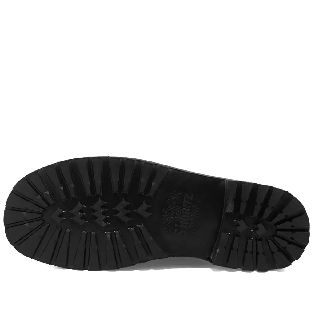 Beenflex MOC shoes, Black Leather-Sko og støvler-Astorflex-Motorious Copenhagen