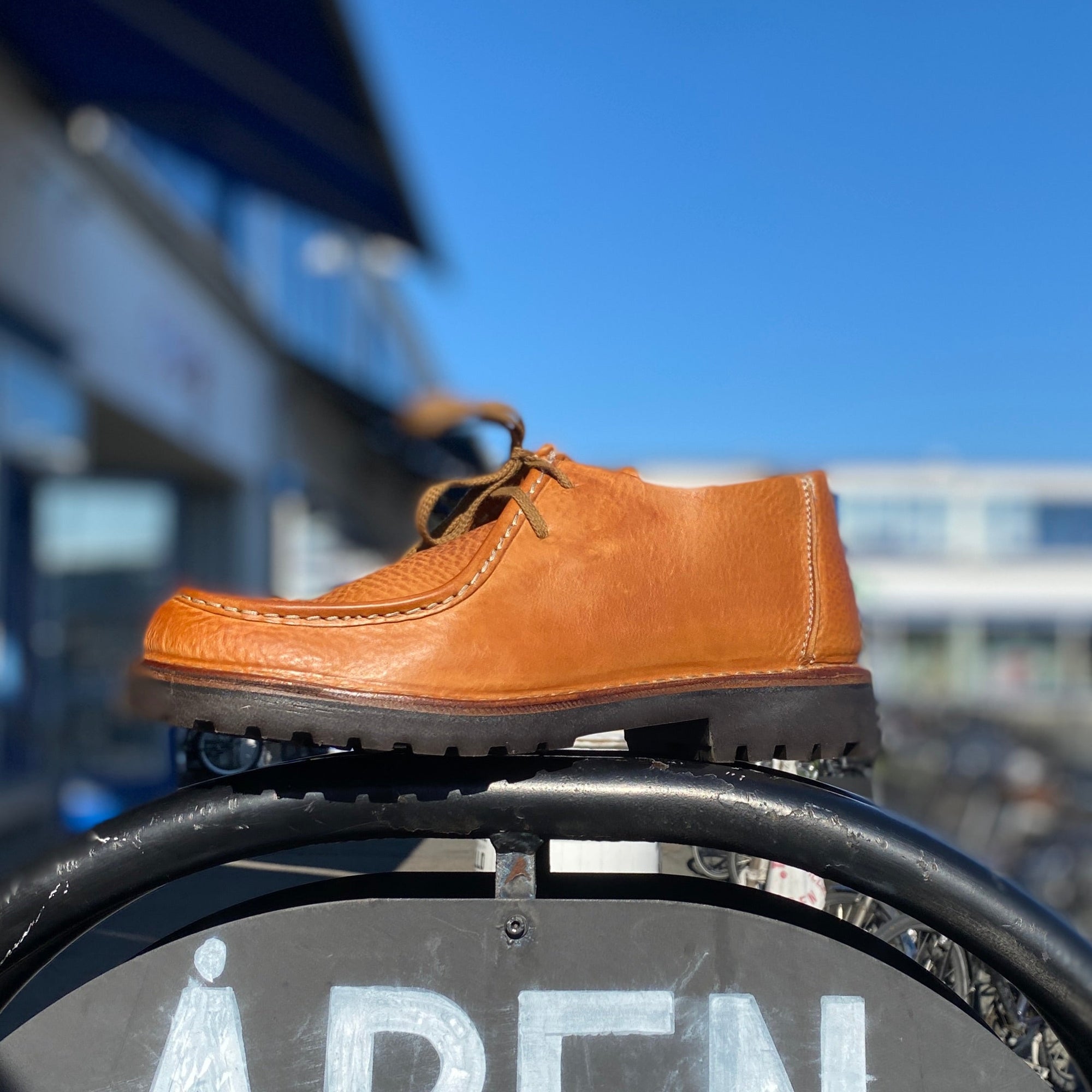 Beenflex MOC shoes, Deserto Brown Leather-Sko og støvler-Astorflex-Motorious Copenhagen