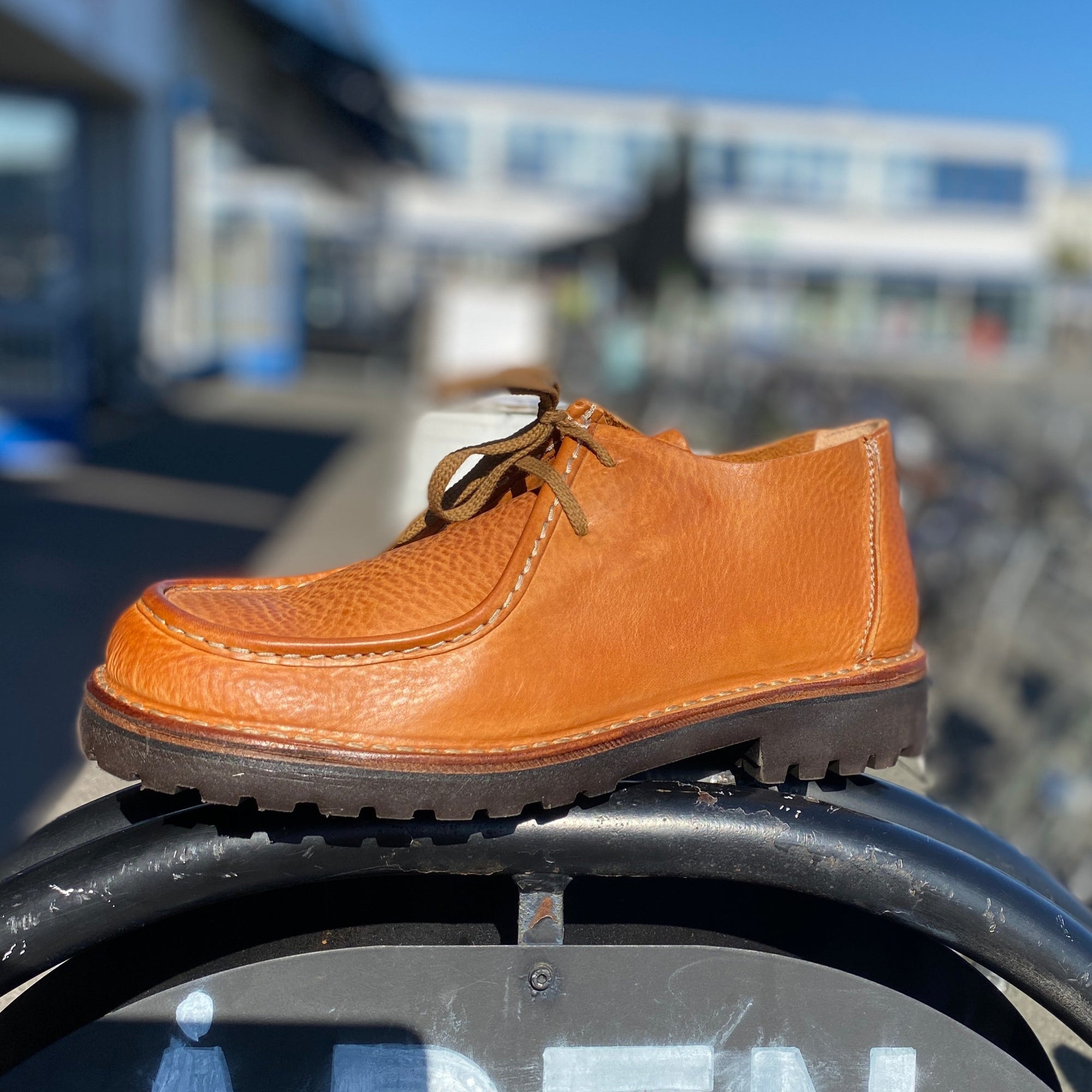 Beenflex MOC shoes, Deserto Brown Leather-Sko og støvler-Astorflex-Motorious Copenhagen