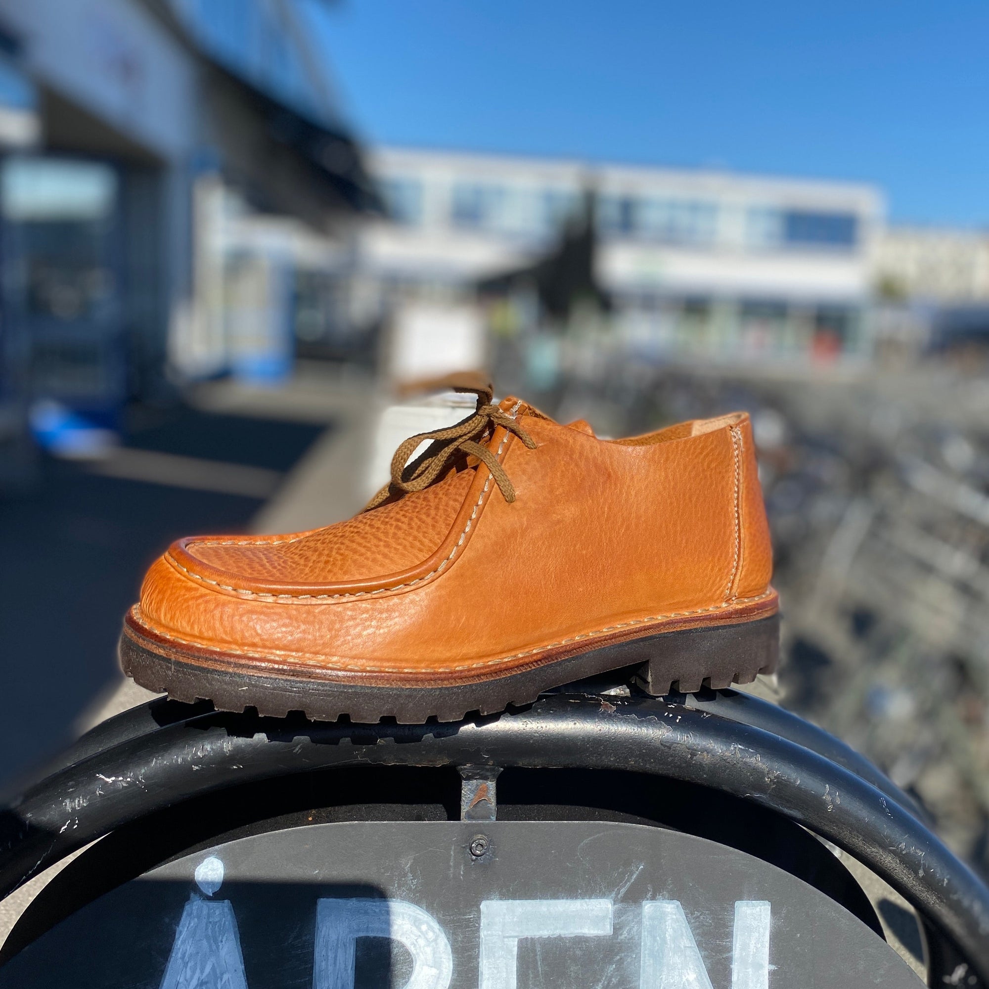 Beenflex MOC shoes, Deserto Brown Leather-Sko og støvler-Astorflex-Motorious Copenhagen