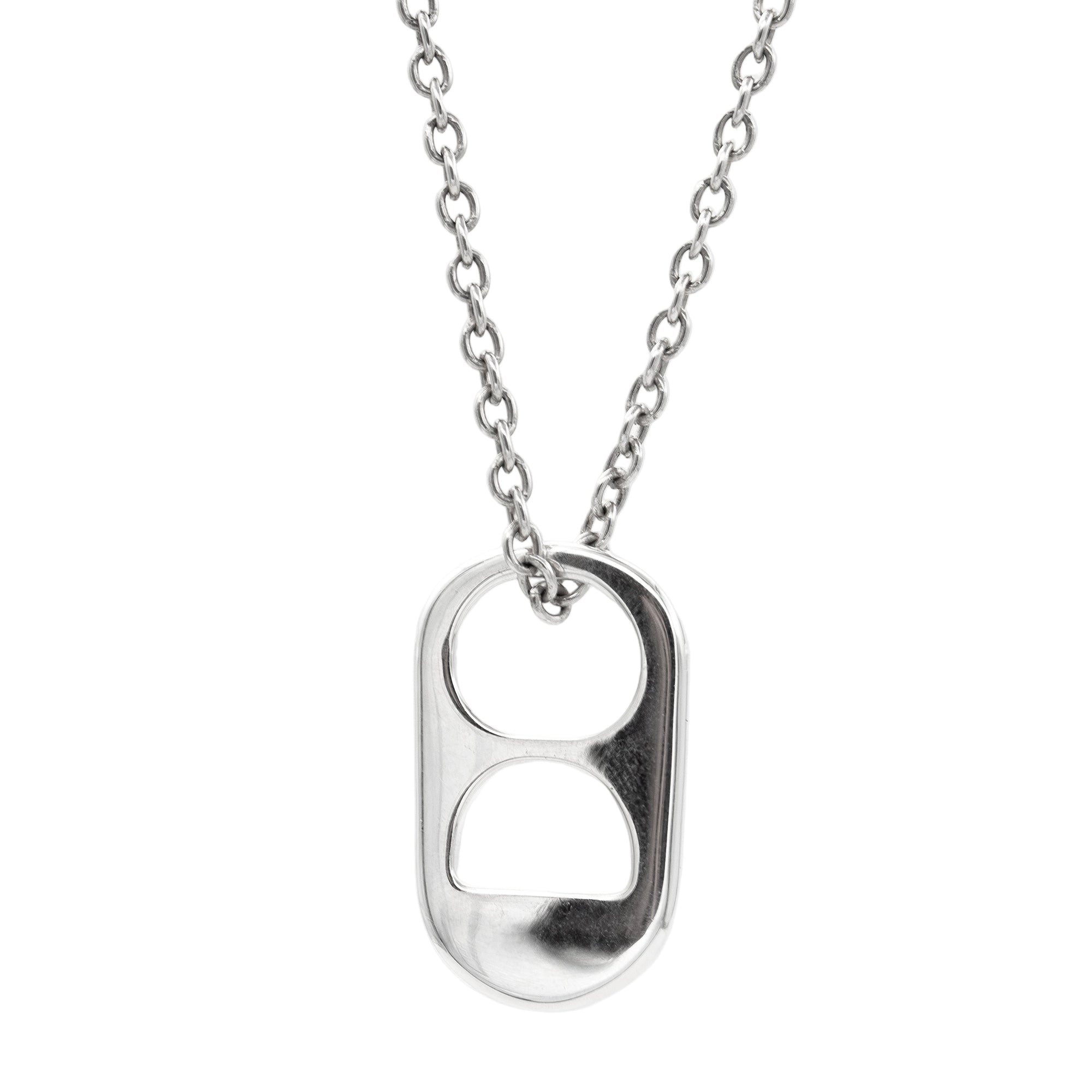 Beer Tab Pendant, Silver-Ringe og Halskæder-O.P. Jewellery-Motorious Copenhagen