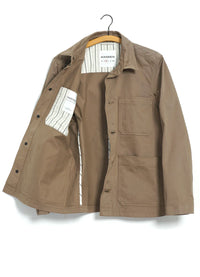 Bendik, Workwear jacket, Beige-Blazere-Hansen Garments-Motorious Copenhagen