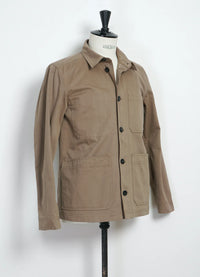 Bendik, Workwear jacket, Beige-Blazere-Hansen Garments-Motorious Copenhagen