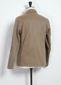 Bendik, Workwear jacket, Beige-Blazere-Hansen Garments-Motorious Copenhagen