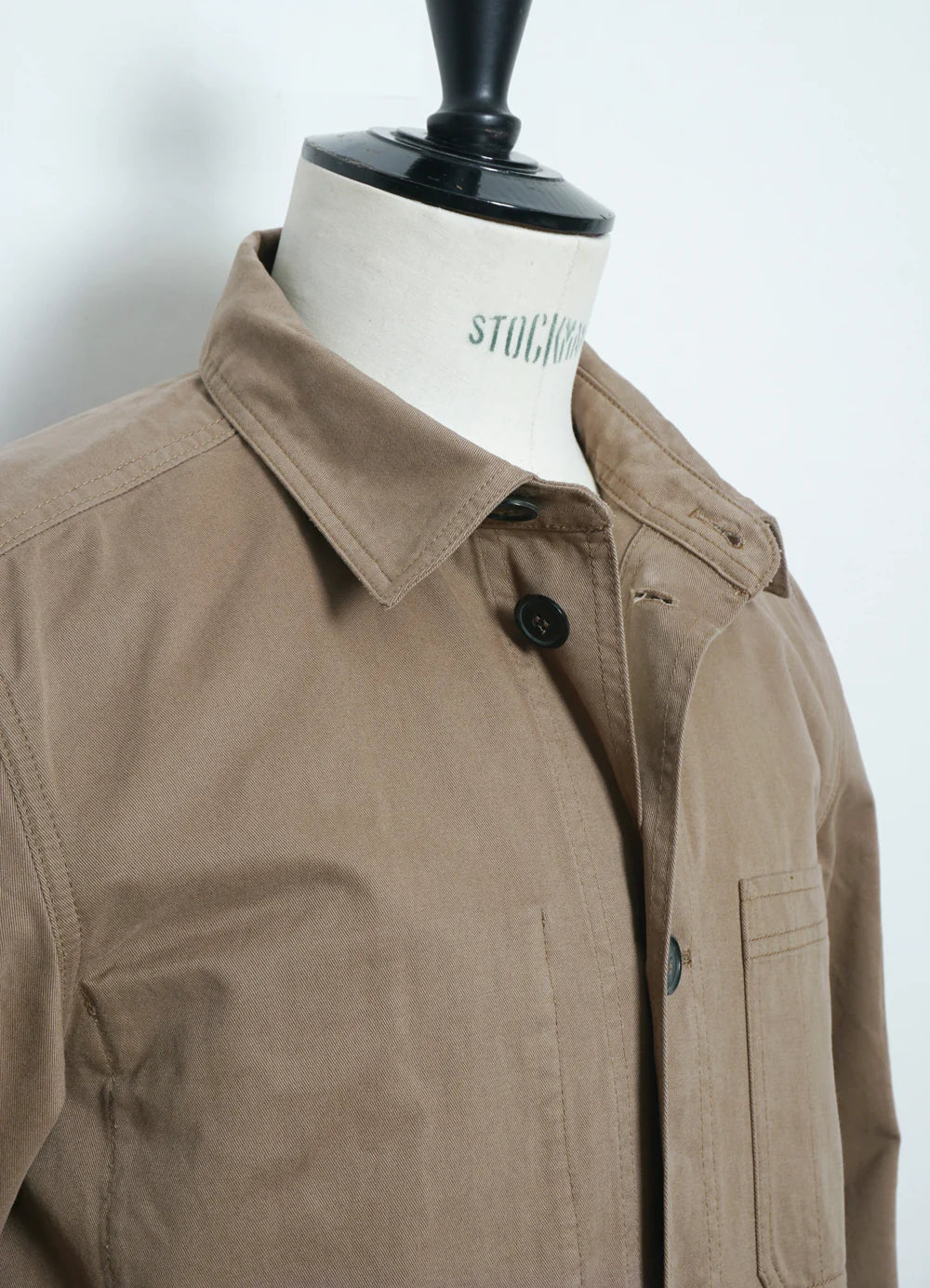 Bendik, Workwear jacket, Beige-Blazere-Hansen Garments-Motorious Copenhagen