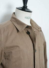Bendik, Workwear jacket, Beige-Blazere-Hansen Garments-Motorious Copenhagen