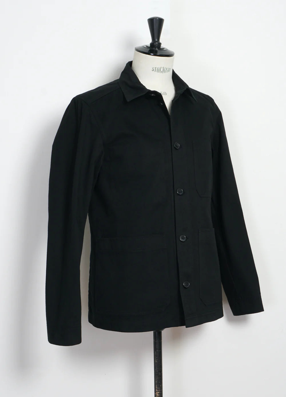 Bendik, Workwear jacket, Black 2-Blazere-Hansen Garments-Motorious Copenhagen