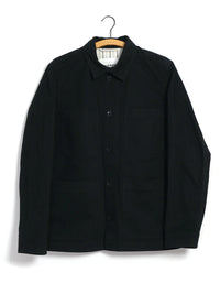 Bendik, Workwear jacket, Black 2-Blazere-Hansen Garments-Motorious Copenhagen