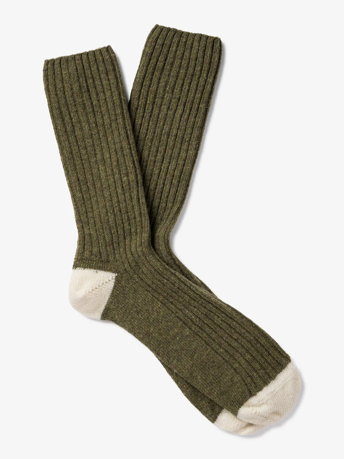Benjamin socks, Green/Grey-Sokker-Royalties-Motorious Copenhagen