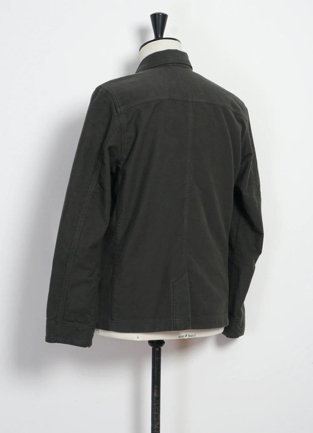 Bertram, Refined work jacket, Grey-Blazere-Hansen Garments-Motorious Copenhagen