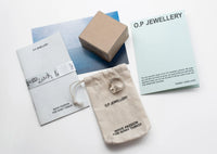 Big Anchor Hook Bracelet, Silver-Ringe og Halskæder-O.P. Jewellery-Motorious Copenhagen