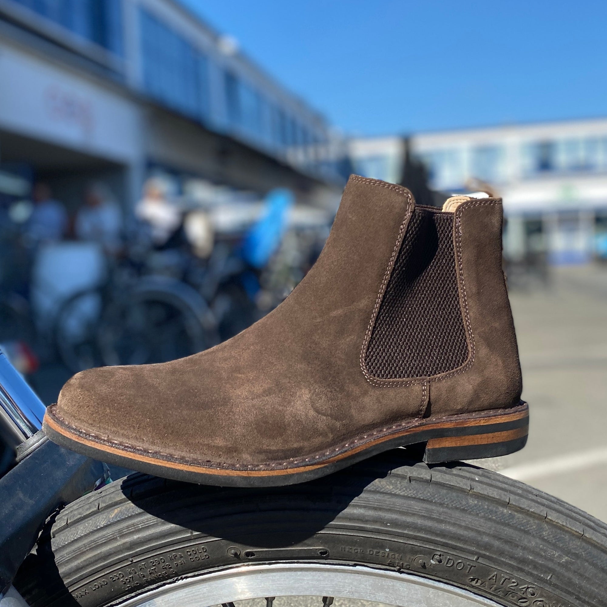 Bitflex Chelsea Boot, Dark Chestnut-Sko og støvler-Astorflex-Motorious Copenhagen