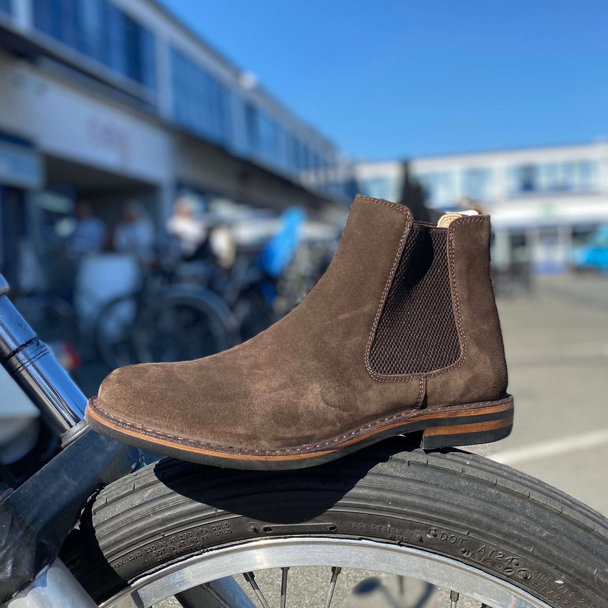 Bitflex Chelsea Boot, Dark Chestnut-Sko og støvler-Astorflex-Motorious Copenhagen