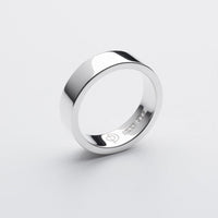 Blank Ring, Large, Silver-Ringe og Halskæder-O.P. Jewellery-Motorious Copenhagen