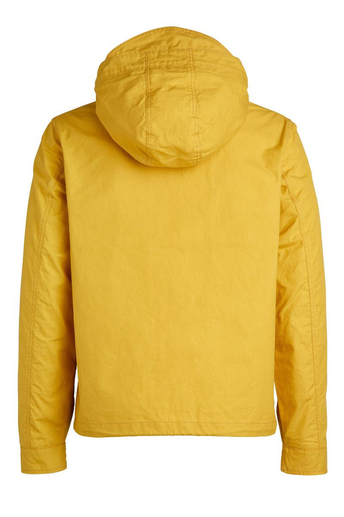 Blazer Coat with Hood, Yellow-Jakker-Manifattura Ceccarelli-Motorious Copenhagen