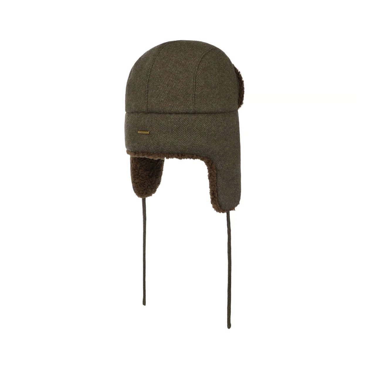 Bomber Aviator Hat, Wool Jersey, Olive-Hatte og Caps-Stetson-Motorious Copenhagen