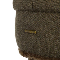 Bomber Aviator Hat, Wool Jersey, Olive-Hatte og Caps-Stetson-Motorious Copenhagen