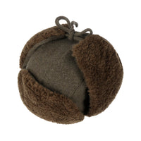 Bomber Aviator Hat, Wool Jersey, Olive-Hatte og Caps-Stetson-Motorious Copenhagen