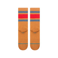 Boyd Crew Socks, Tan-Brown-Sokker-Stance-Motorious Copenhagen