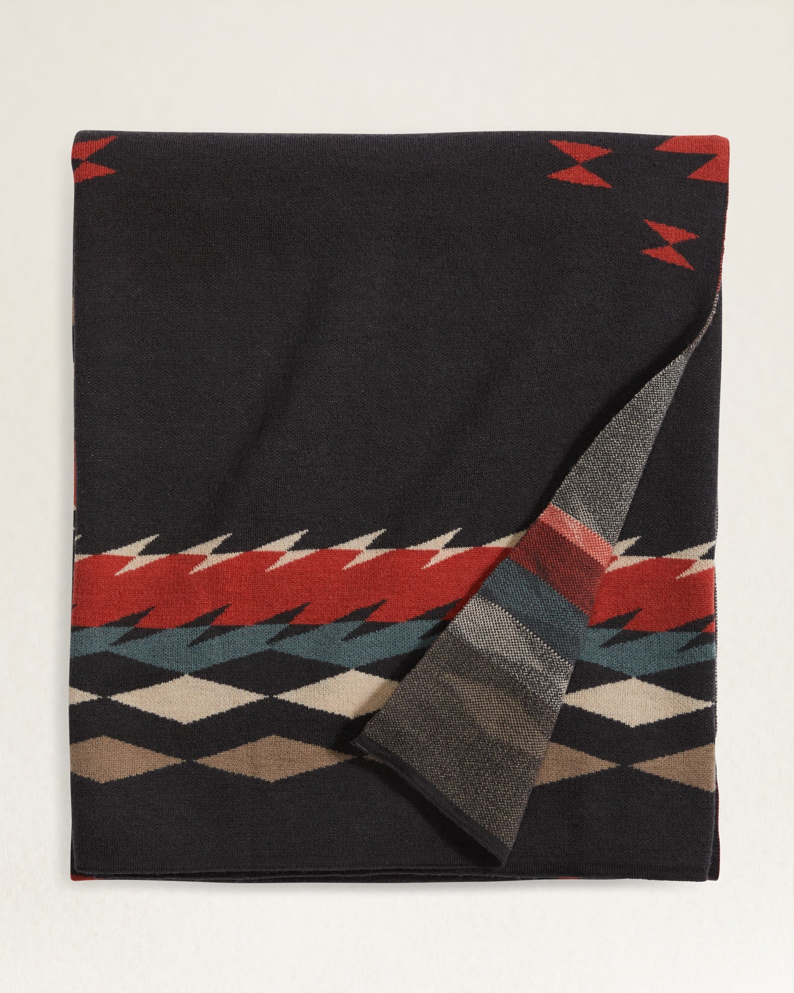 Bridge Creek Knit Throw Blanket,-Tæpper-Pendleton-Motorious Copenhagen