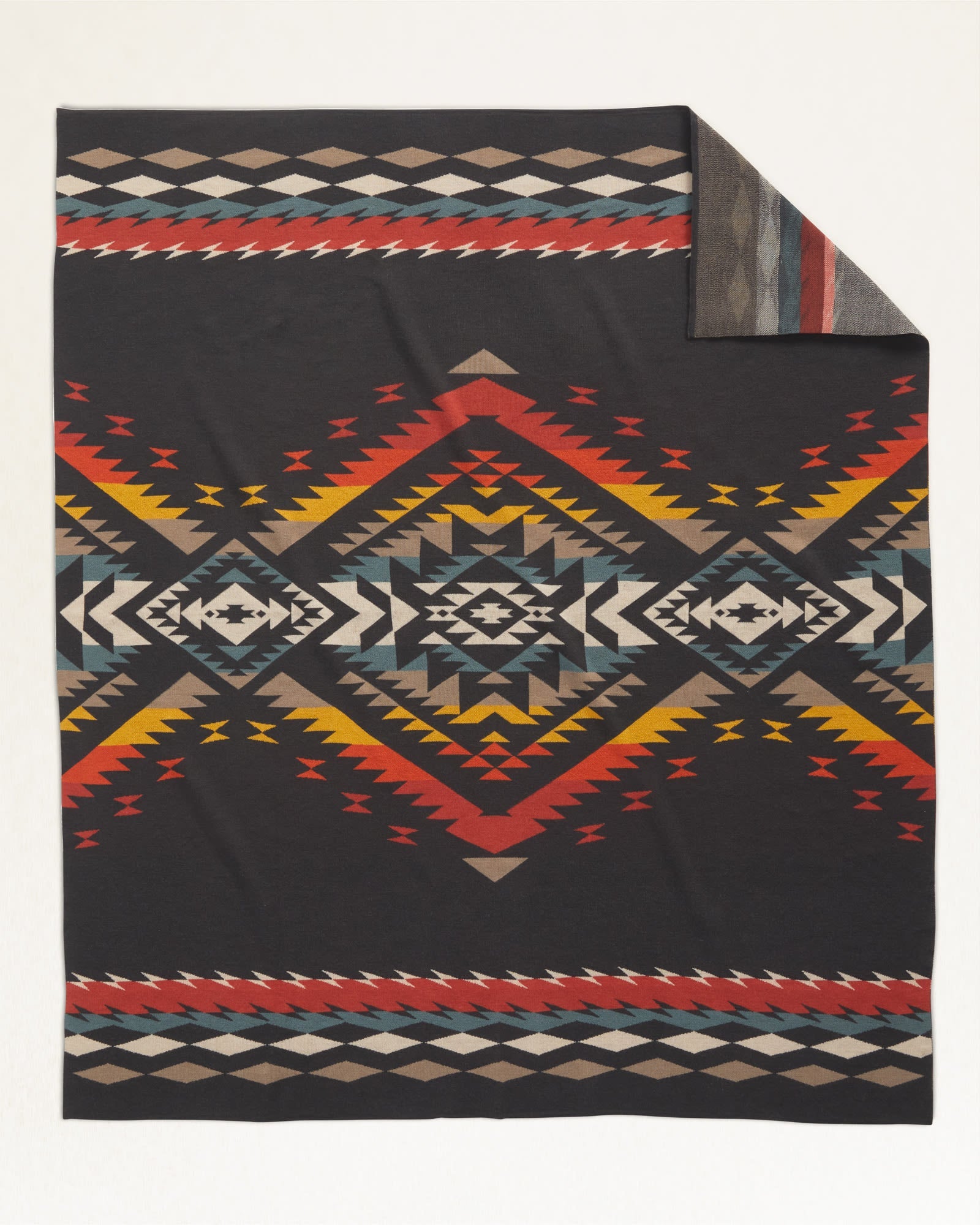 Bridge Creek Knit Throw Blanket,-Tæpper-Pendleton-Motorious Copenhagen