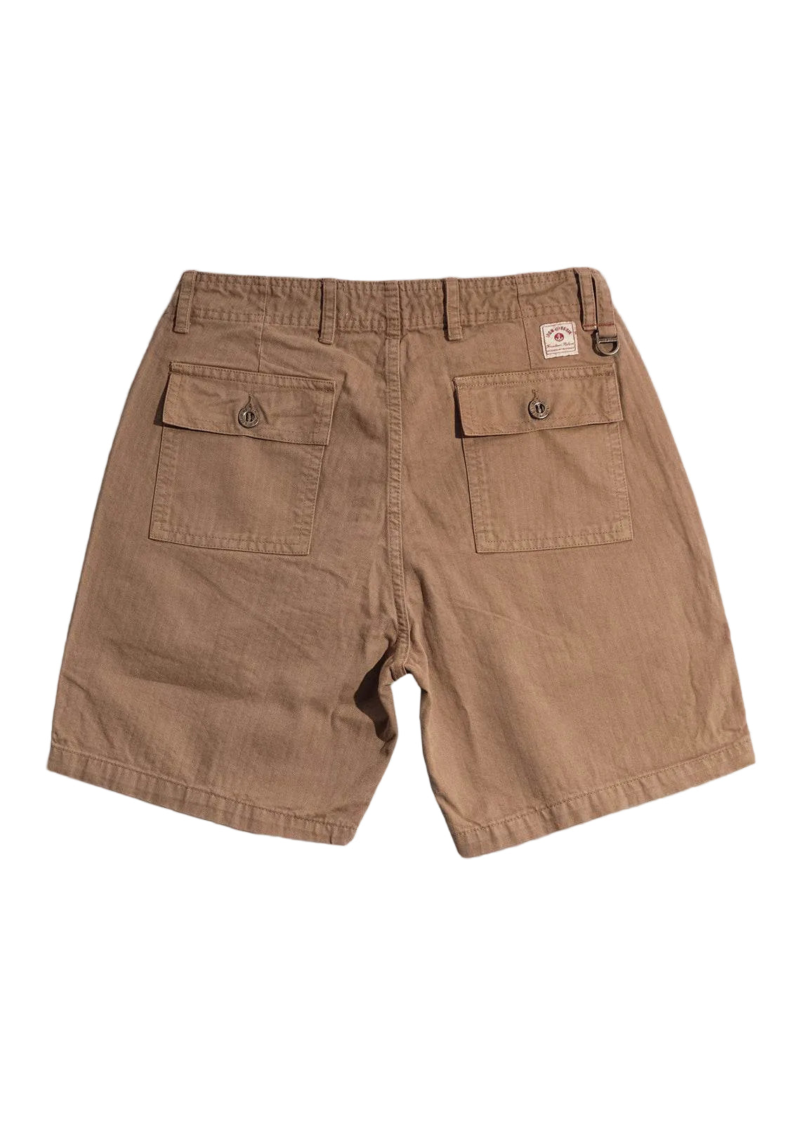 Brigade Shorts, Khaki-Shorts-Iron & Resin-Motorious Copenhagen