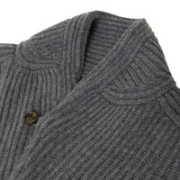 Bristol Cardigan Sweater, Grey Melange-Sweatshirts-Filson 1897-Motorious Copenhagen