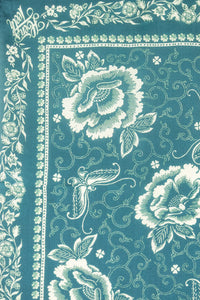Butterfly Bandana, Aqua/Tealsilk-Halstørklæder-Hen's Teeth-Motorious Copenhagen