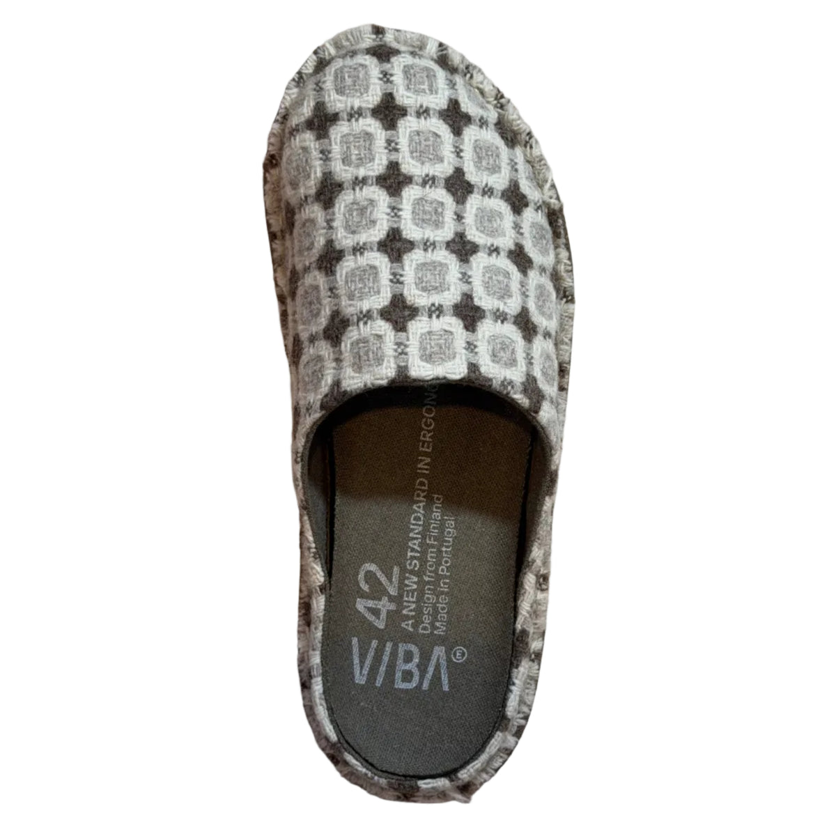 Roma Unisex Sandal, Wool, Burel 1956 Beige
