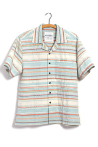 Caleb, Short Sleeve Cabana Shirt, Multicolor-Skjorter-Hansen Garments-Motorious Copenhagen