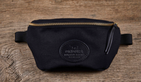 Canvas Hip Bag, Black-Tasker-Ondura Durable Goods-Motorious Copenhagen