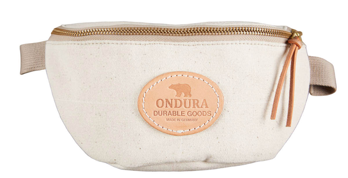 Canvas Hip Bag, Nature-Tasker-Ondura Durable Goods-Motorious Copenhagen