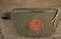 Canvas Hip Bag, Olive-Tasker-Ondura Durable Goods-Motorious Copenhagen