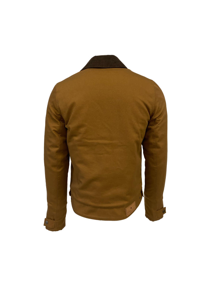 Canvas Jacket, Tobacco Brown-Beskyttelse-Rokker Company-Motorious Copenhagen