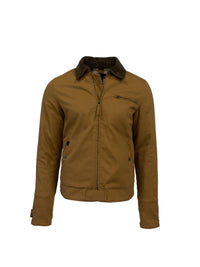 Canvas Jacket, Tobacco Brown-Beskyttelse-Rokker Company-Motorious Copenhagen