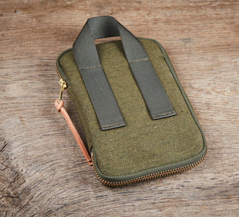 Canvas Organizer, Olive-Tasker-Ondura Durable Goods-Motorious Copenhagen